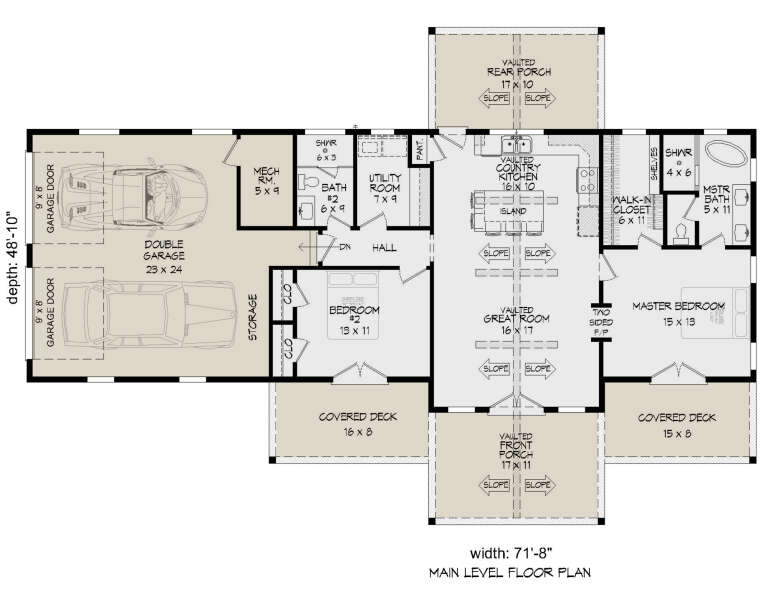 House Plan House Plan #29091 Drawing 1