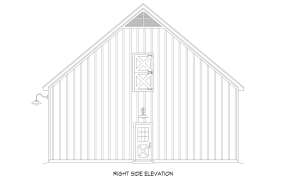Barn House Plan #940-00780 Elevation Photo