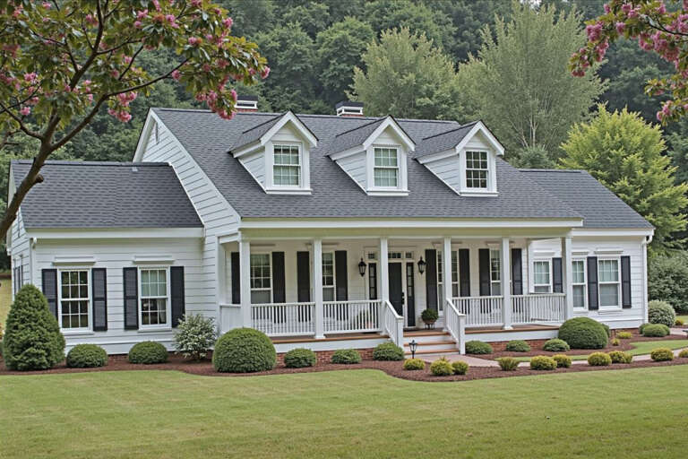 House Plan House Plan #291 Angled Front Elevation