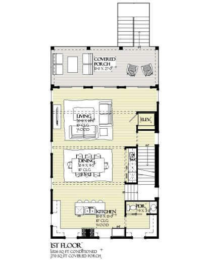 Main Floor for House Plan #1637-00169