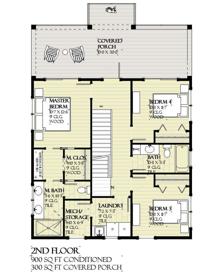 House Plan House Plan #29104 Drawing 3