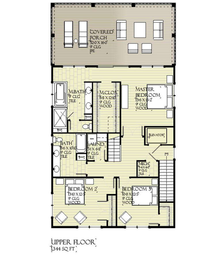 House Plan House Plan #29105 Drawing 3