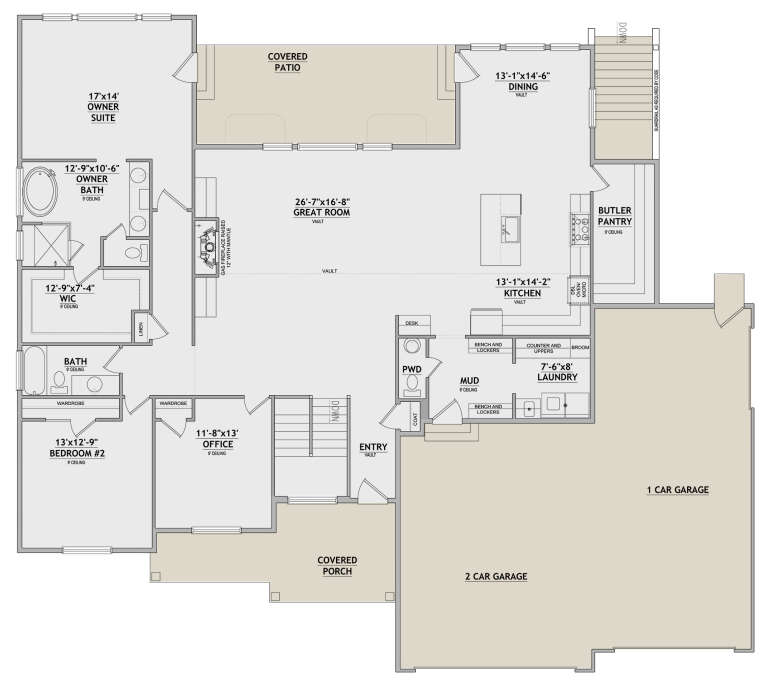 House Plan House Plan #29110 Drawing 1