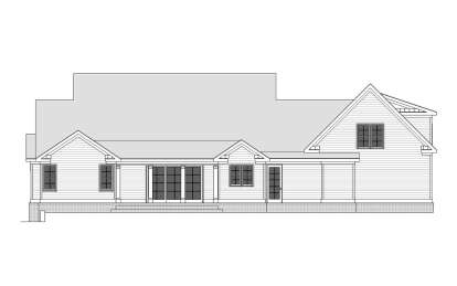 Modern Farmhouse House Plan #957-00107 Elevation Photo