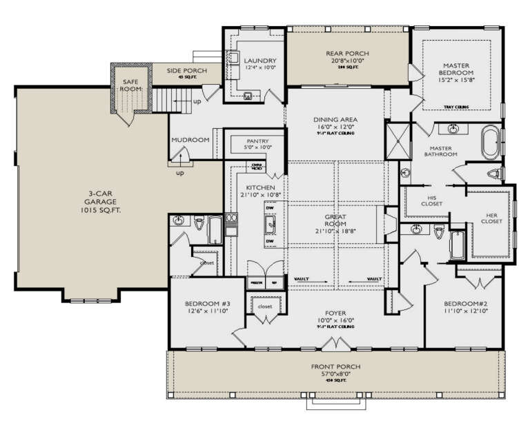 House Plan House Plan #29111 Drawing 1