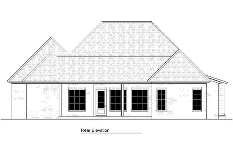 Southern House Plan #5995-00027 Elevation Photo