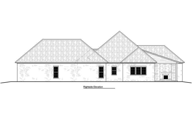 Southern House Plan #5995-00027 Elevation Photo