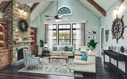 Coastal Plan - 3,448 Square Feet, 4 Bedrooms, 3.5 Bathrooms | Floor ...