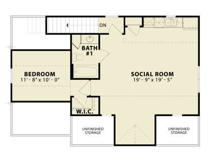 Second Floor for House Plan #699-00371