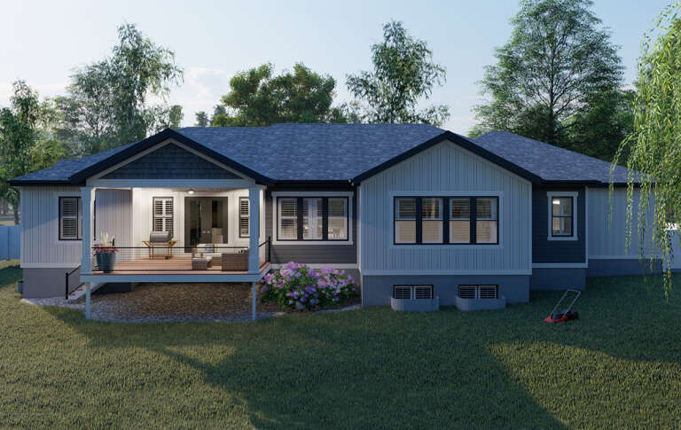 Craftsman House Plan #2802-00218 Elevation Photo