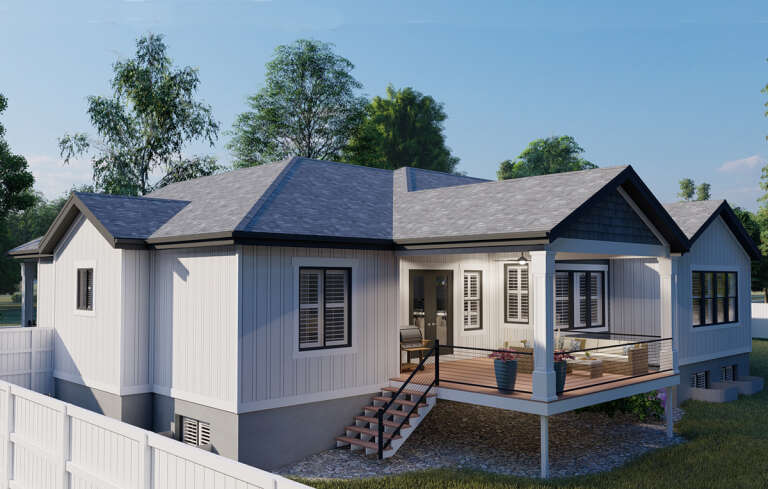 Craftsman House Plan #2802-00218 Elevation Photo