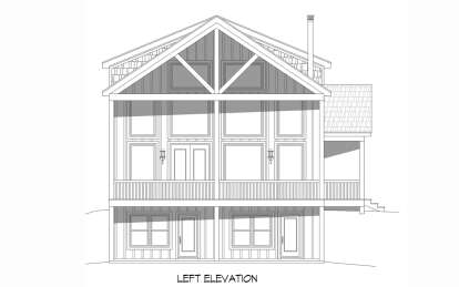 Mountain House Plan #940-00781 Elevation Photo