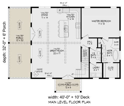 Main Floor for House Plan #940-00781