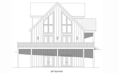 Mountain House Plan #940-00782 Elevation Photo