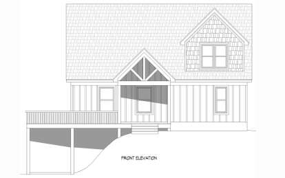 Mountain House Plan #940-00782 Elevation Photo