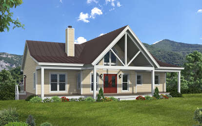 Country House Plan #940-00783 Elevation Photo