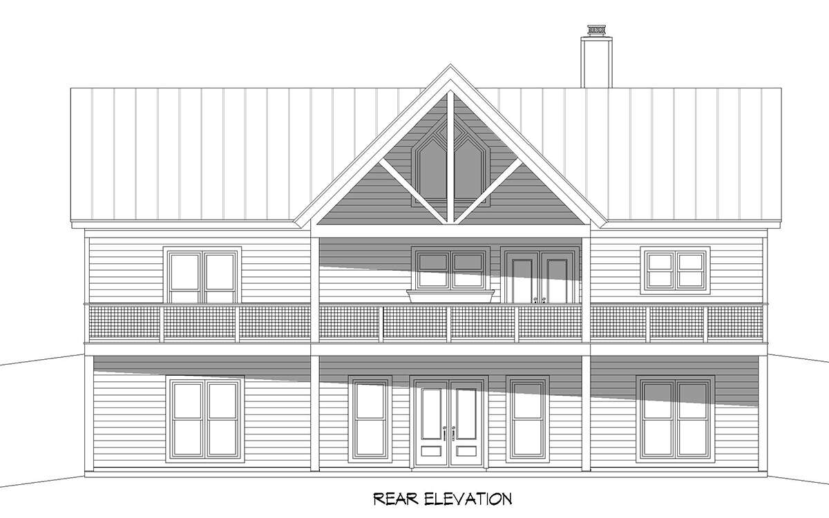Country House Plan #940-00783 Elevation Photo