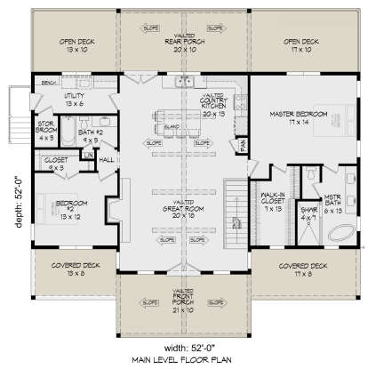 House Plan House Plan #29121 Drawing 1
