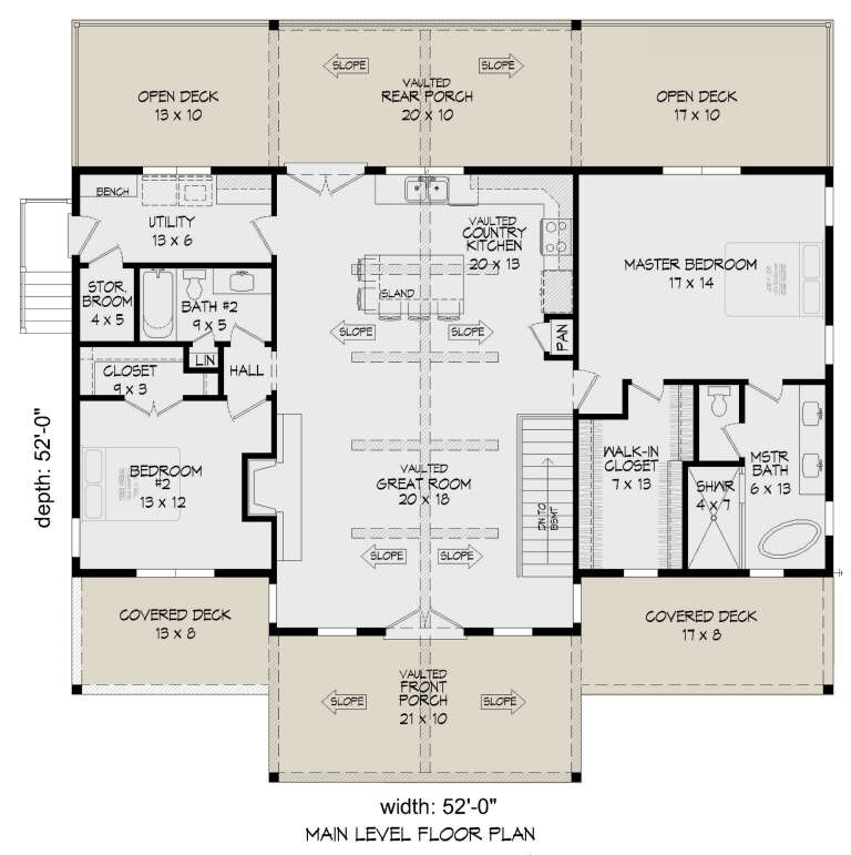 House Plan House Plan #29121 Drawing 1