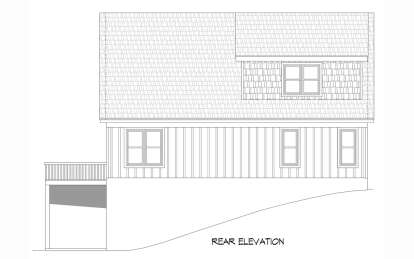 Mountain House Plan #940-00784 Elevation Photo