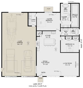 Main Floor for House Plan #940-00785