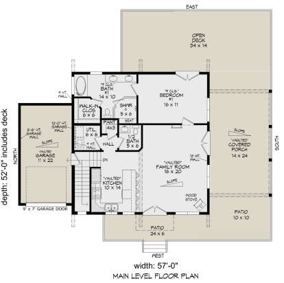 Main Floor for House Plan #940-00787