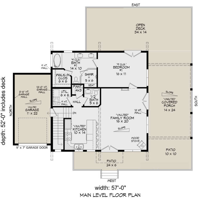 House Plan House Plan #29128 Drawing 1