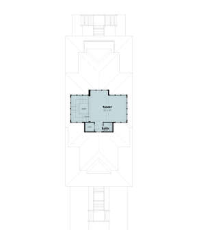 Tower Level for House Plan #028-00189