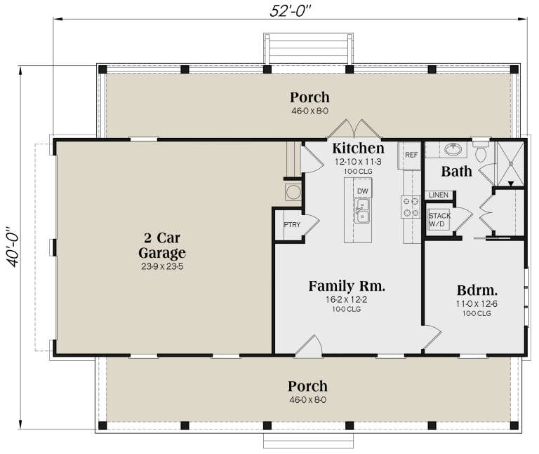 House Plan House Plan #29139 Drawing 1