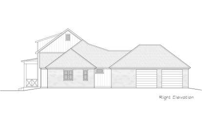 Southern House Plan #2880-00002 Elevation Photo