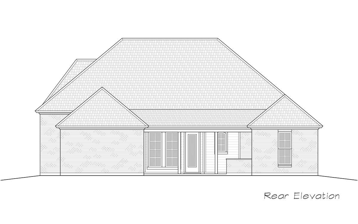Traditional House Plan #2880-00003 Elevation Photo