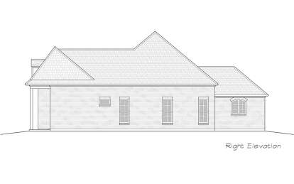 Traditional House Plan #2880-00003 Elevation Photo