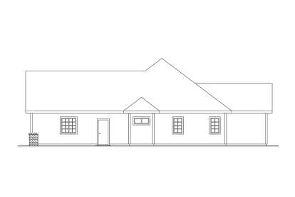 Traditional House Plan #035-01062 Elevation Photo