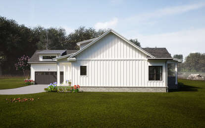 Modern Farmhouse House Plan #7174-00013 Elevation Photo