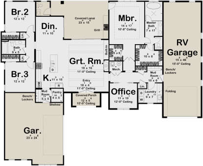 Main Floor  for House Plan #963-00785