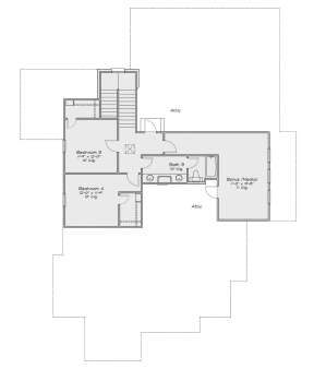 Second Floor for House Plan #2880-00004