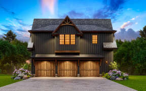 Craftsman House Plan #699-00373 Elevation Photo
