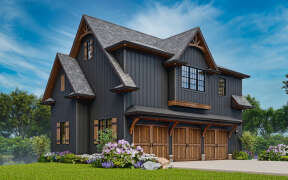 Craftsman House Plan #699-00373 Elevation Photo