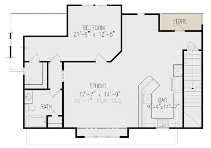 Second Floor for House Plan #699-00373