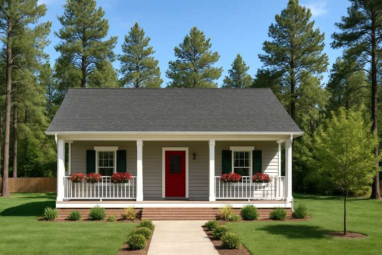 House Plan House Plan #29152 Front Elevation 