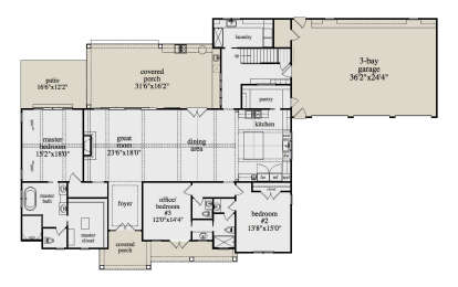 Main Floor  for House Plan #957-00108