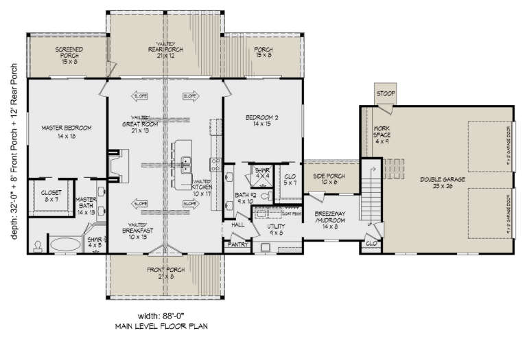 House Plan House Plan #29155 Drawing 1