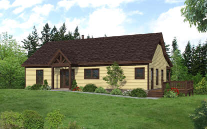 Mountain House Plan #940-00790 Elevation Photo