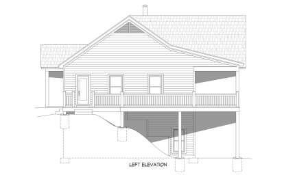 Mountain House Plan #940-00790 Elevation Photo