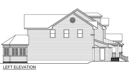 Country House Plan #5445-00506 Elevation Photo