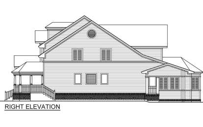 Country House Plan #5445-00506 Elevation Photo