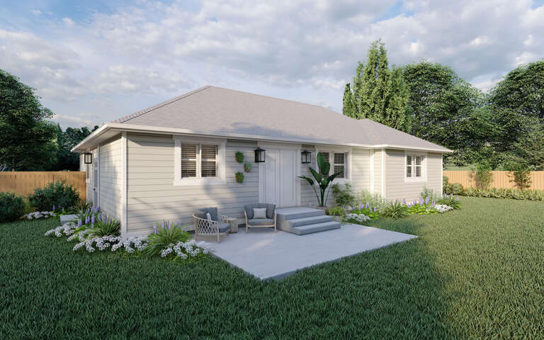 Traditional House Plan #2802-00219 Elevation Photo