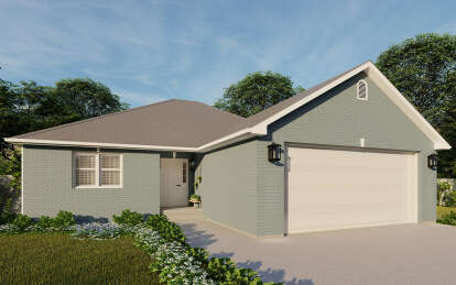 Traditional House Plan #2802-00220 Elevation Photo