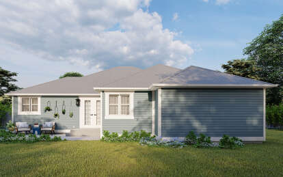 Traditional House Plan #2802-00220 Elevation Photo