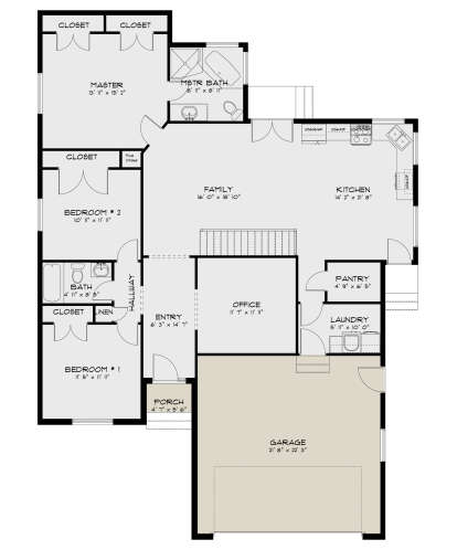 House Plan House Plan #29161 Drawing 1